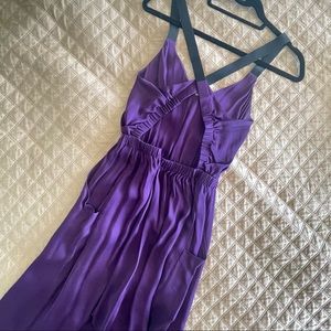 Theyskens Theory Silk Purple Midi Dress 💜